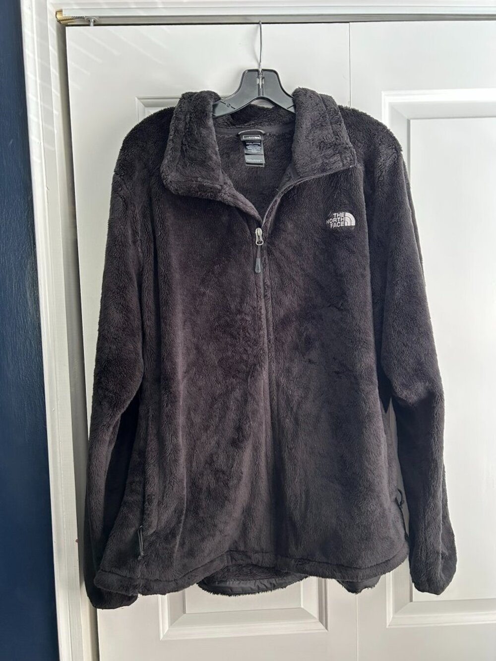 The North Face Women’s Osito Full-Zip Fleece Jacket – Black – Size 3XL / XXXL